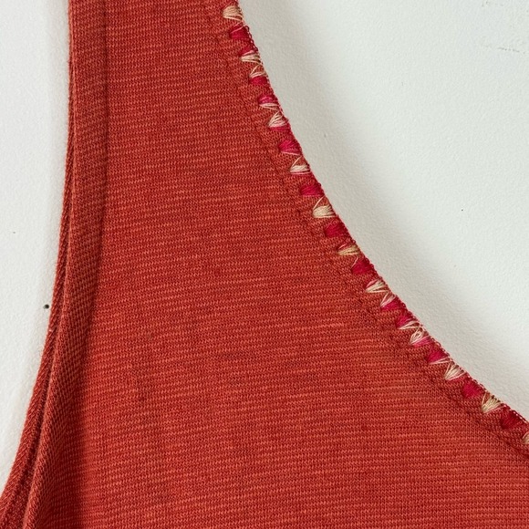 Intimately Free People Back To Basics Cami Top - Orange NWOT Size Small - Picture 3 of 7